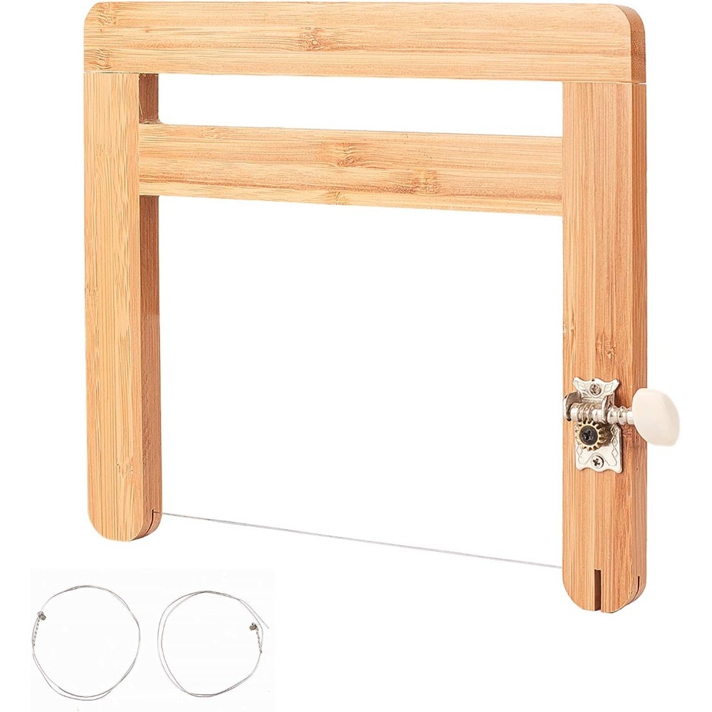 Soap Cutter Wire - Coupe-savon en fil de bambou, trancheur