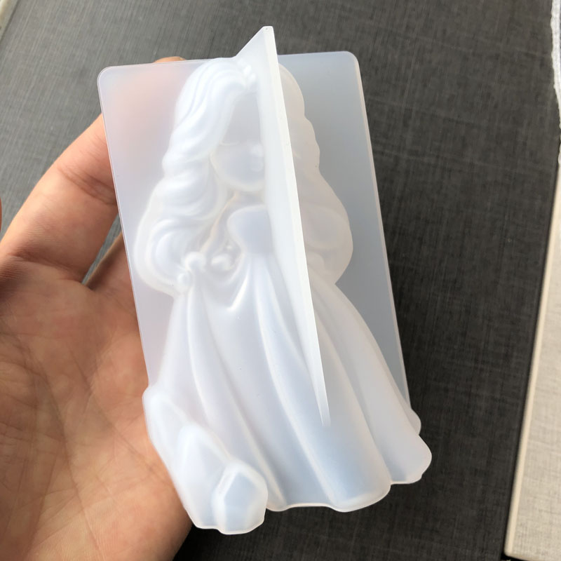 Moule à bougie princesse 3D en - Melt Pour Soap Base avis et prix